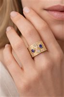 Ringe Sacramore Firenze Dame in Silber Zaffiro AN 3755 - AN 3755